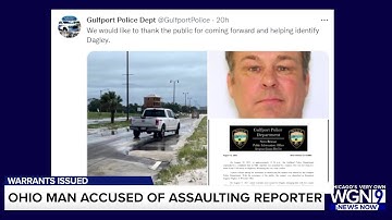 Police issue warrants for Ohio man accused of assaulting reporter on live TV