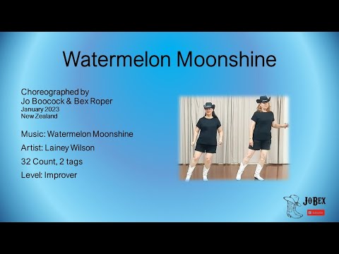 Watermelon Moonshine -Line Dance Teach