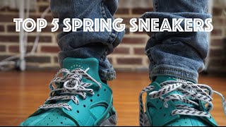 Top 5 Spring Sneakers