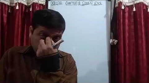 Class IV EVS 20-11-2020 by Mr Rupesh Chapter 18