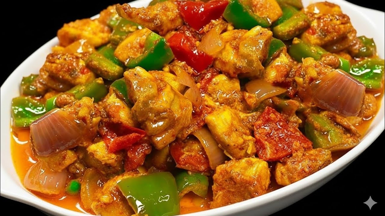 Простой рецепт куриного джалфрези | Быстрое и острое пакистанское куриное джалфрези