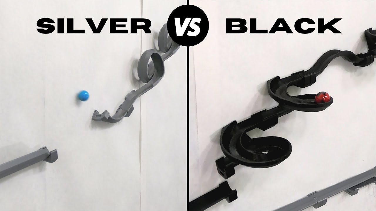 Unique Marble Race Built ENTIRELY on the Wall - YouTube