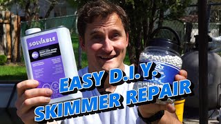 How to Fix a Cracked Pool Skimmer Yourself