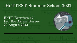 Celebrity HoTT Problem Session 12: Univalent combinatorics (Artem) -- HoTTEST Summer School 2022 Profile