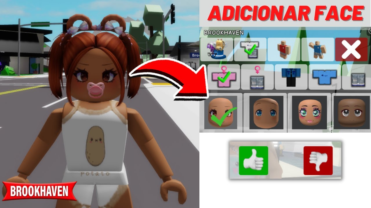 Body bebê roupa nenê roblox skins personagens mode game jogo
