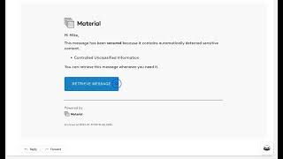 Material Security - Email Data Protection for Microsoft 365