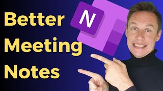 How to use OneNote more effectively in meetings!