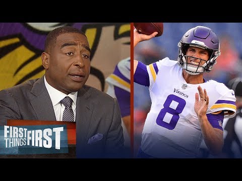 Cris Carter on how much better Kirk Cousins will make the Vikings | NFL | FIRST THINGS FIRST