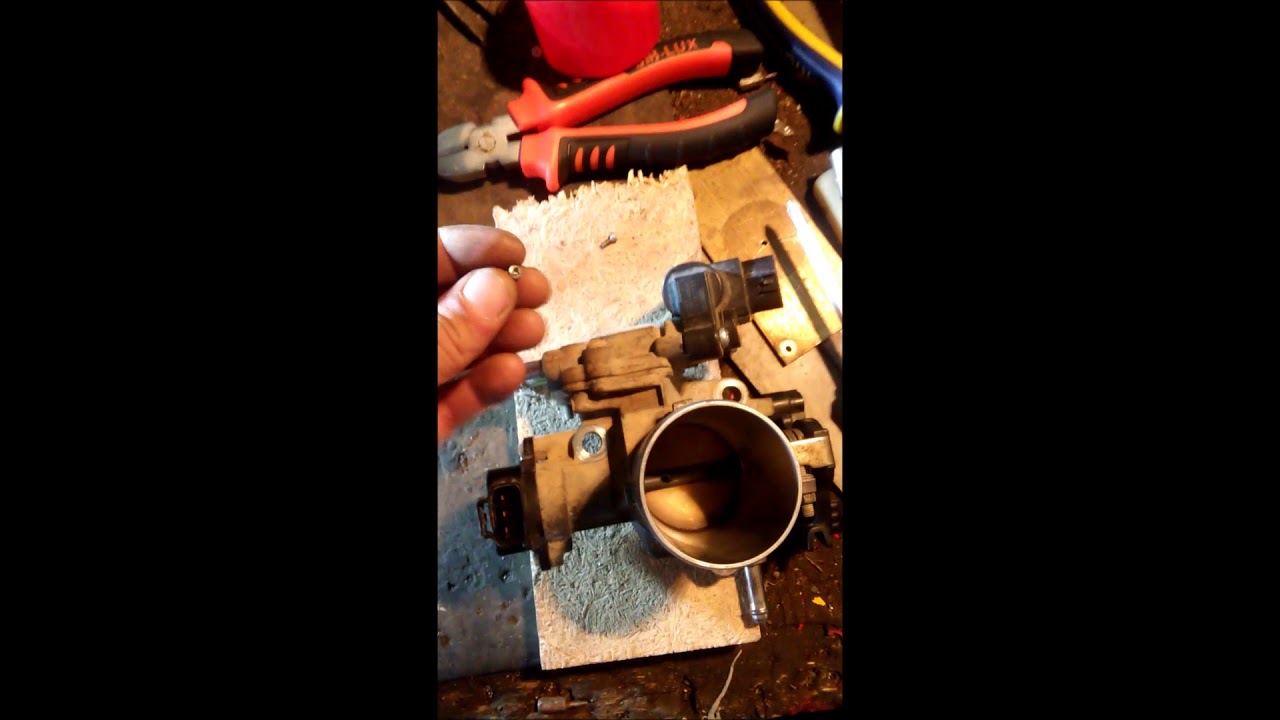 ремонт дроссельной заслонки тойота двигатель 1nz с размерами - YouTube