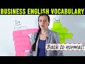 Business English Vocabulary: Returning to Work