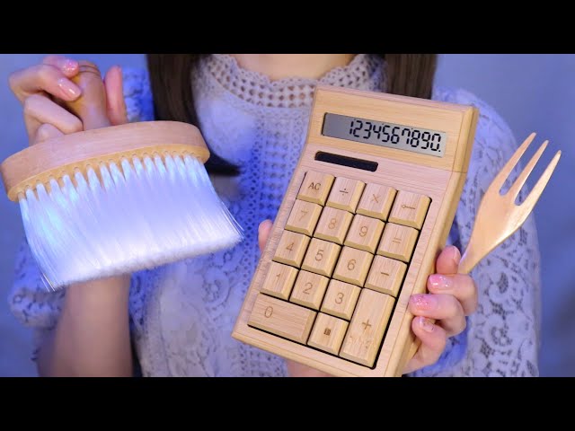 【ASMR】深い眠りへ💤心地よい木のトリガー🌳 Wooden trigger sounds