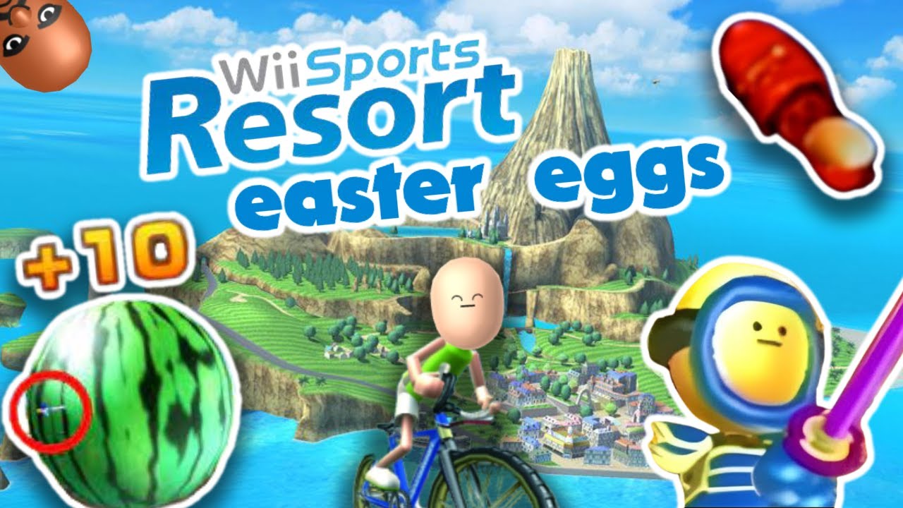 All wii sports resort easter eggs and secrets 