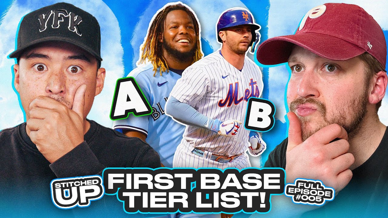 Ranking MLB’s 1st Basemen WORST TO BEST For 2024 Stitched Up Full