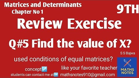 Class 9th Maths Chapter No 1| Find the value of X | Review Exercise | Q#5 9th maths | 9th Maths