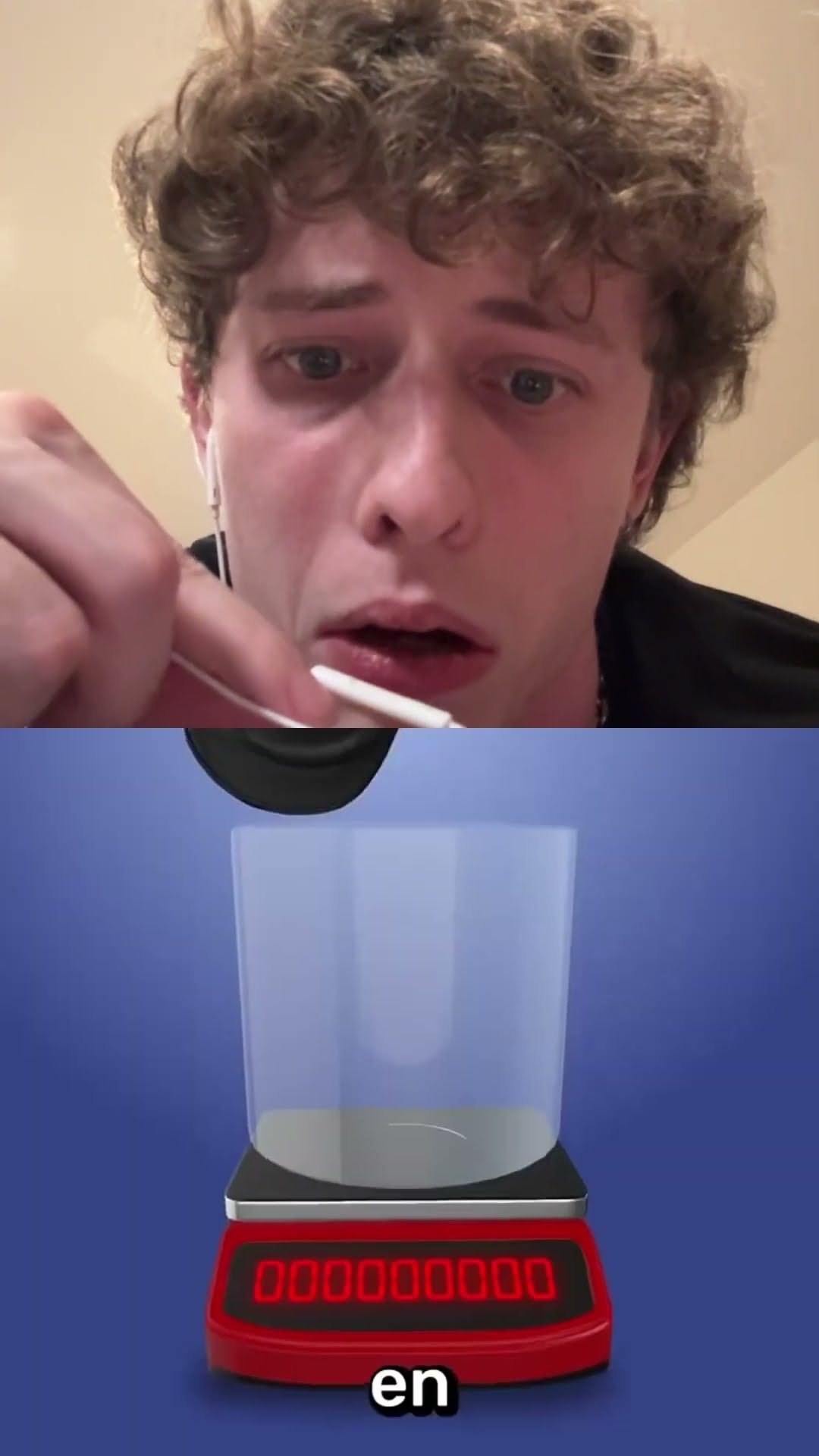que raro video...