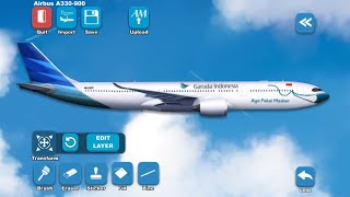 Ayo Pakai Masker Livery on the A330-900 | Airlines Painter Tutorial #15 | Airplane Painter