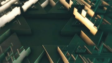 3D Aztec Triangle Design Motion Graphic In 4K - Free HD Video Clips & Stock Video Footage