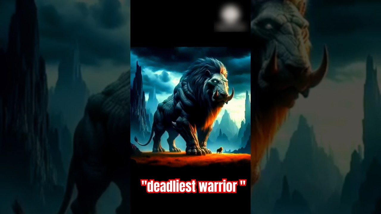 "Deadly Animal Fusion: BearFish vs LionHippo – Ultimate Hybrid Power!"