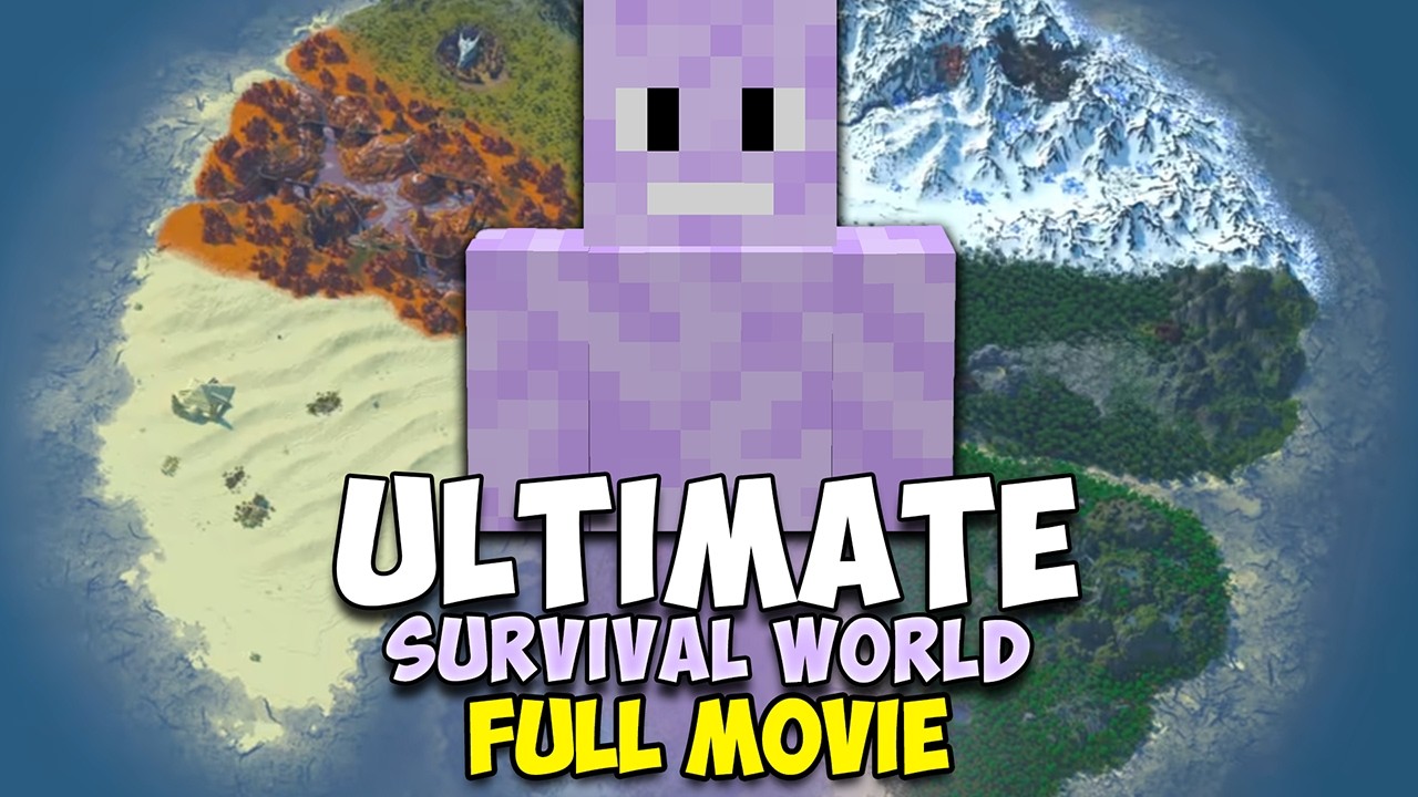 I Survived 100 Days in the Ultimate Survival World in Minecraft [FULL ...