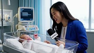 🤱 Baby's First Interview: Hilariously Honest Newborn 😂