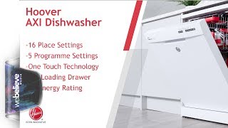 hoover axi hdpn2l620ob full size dishwasher