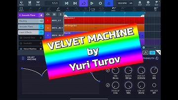 Velvet Machine - Sonic Texture Generator - How To Set Up The Ultimate Gated Reverb - feat Cubasis 3