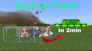 Best xp ever work in any version java and bedrock both edition #minecraft