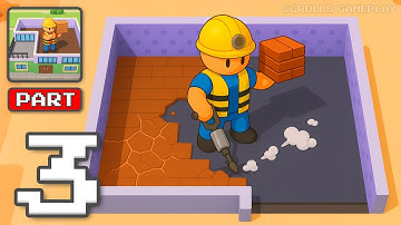 House Builder - Gameplay Walkthrough Part 3 - Design And Build New Homes (iOS, Android)