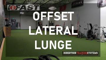 Offset Lateral Lunge