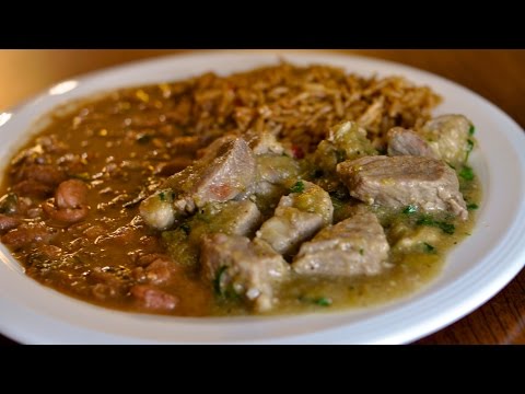 Pork in Green Sauce Recipe / Cerdo con Salsa Verde