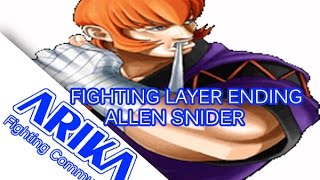 Fighting Layer Endings Allen Sniders Ending