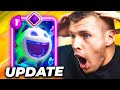 😱❄️Ich spiele den *NEUEN* EVO-EISGEIST... (Dezember Update) | Clash Royale Deutsch image