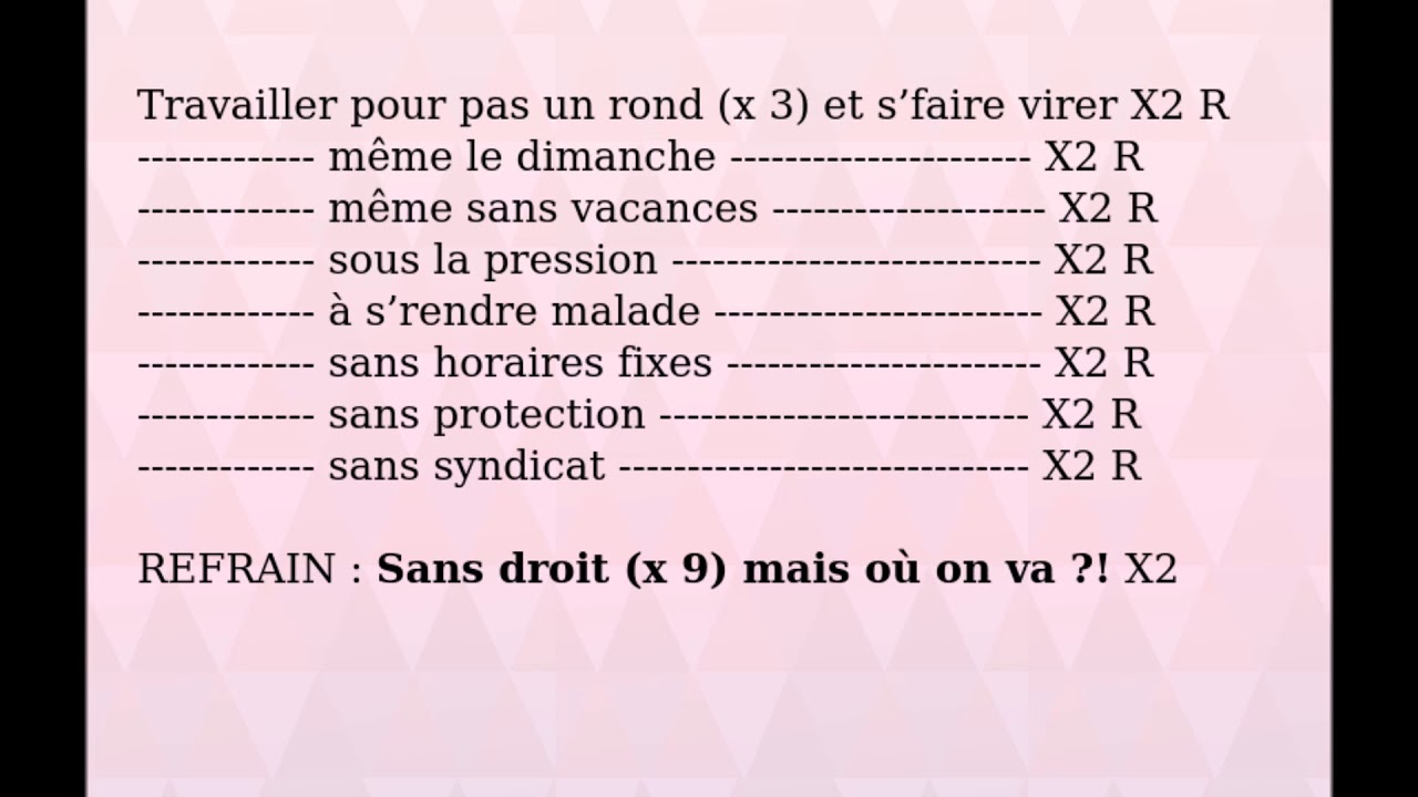 Travailler pour se faire virer - YouTube