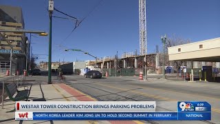 Construction of Westar Tower creates downtown parking hassle