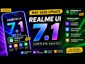 Realme UI 7.1 May 2026 Update ⚡ ColorOS 16.1 New Features Revealed |Complete Devices list