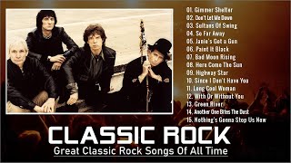 The Rolling Stones, AC/DC, Aerosmith, Dire Straits, Queen | Great Classic Rock Songs Of All Time