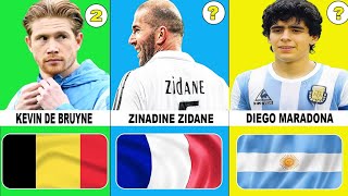 20 Greatest Midfielders in Football History