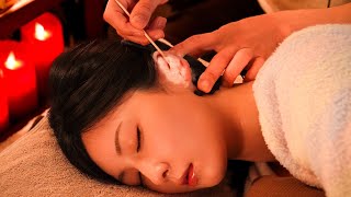ASMR😪 Fall asleep before you know it. Ear Cleaning & Massage