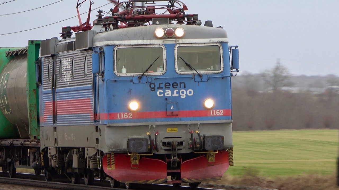 Tåg kring Eslöv - januari 2024