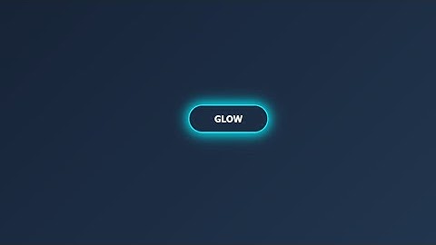 CSS Glowing Button Tutorials| Modern Button Hover Effects
