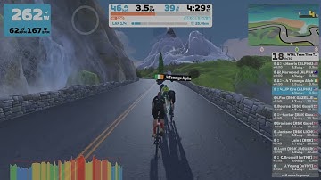 Zwift - TTT: WTRL Team Time Trial - Zone 20 (ESPRESSO/DOPPIO) on Two Bridges Loop in Watopia