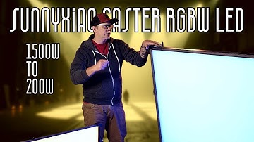 Affordable & Powerful LED Light Panels – Full Review of the SunnyXiao RGBW LED Soft Panels