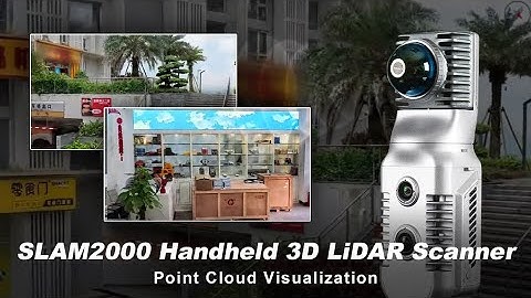 SLAM2000 Handheld LiDAR Scanner | High-Precision 3D Mapping & Real-Time Surveying
