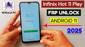 Infinix Hot 11 Play (X688B) Frp Bypass Android 11 | Apps Not Open | Google Account Unlock Without PC