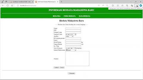 Tugas Kelompok Pemrograman Web Lanjut