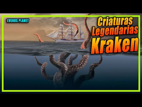 Criaturas Legendarias - Kraken (Calamar Gigante)