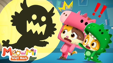 Đi tìm con quái vật | Quái vật bóng đèn của mèo con | Nhạc thiếu nhi | MeowMi Gia đình những chú mèo