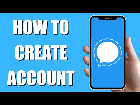 How To Create Signal Account in 2023