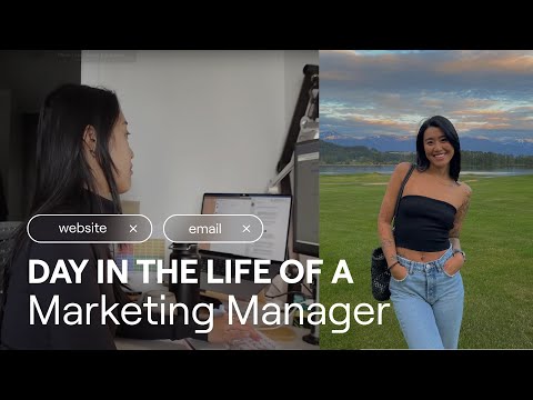 Day In The Life of a Marketing Manager in Tech (Email Marketing, Blog Content, Website Design)