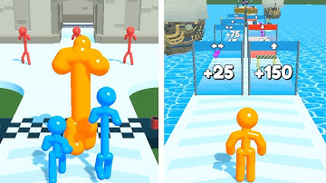 Tall Man Run 💧♒🌊- New Levels Gameplay Walkthrough Trailer Android ios